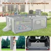 COSTWAY Laufstall Baby Faltbar, Laufgitter mit Netz, Produktbild-Vorschau 9