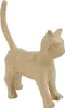 décopatch Pappmaché-Figur "Katze" 130 mm Produktbild-Vorschau 1