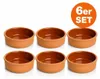 Akkaya Auflaufformen aus Ton 6 tlg. Set Ø 12 cm Produktbild-Vorschau 1
