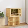 vidaXL Terrarium, bruin, 80 x 50 x 50 cm, van OSB-materiaal Productafbeelding-voorbeeld 2