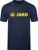 JAKO Uni T-Shirt Promo, Farbe:marine meliert/neongelb, Produktbild-Vorschau 1