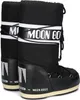 A pair of black Moon Boots with white branding. Náhľad obrázku produktu