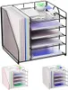Schreibtisch-Organizer, 5-Stufiger Papierkorb-Organizer mit Produktbild-Vorschau 1