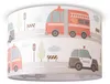 Deckenlampe Kinderzimmer Pendelleuchte Babyzimmer Feuerwehr Produktbild-Vorschau 1