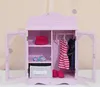 Puppenschrank Holz Puppenzubehör Babypuppen Spielzeug Produktbild-Vorschau 3