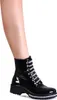 topschuhe24 2859 Damen Lack Stiefeletten Glitzer Worker Produktbild-Vorschau 1