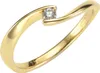 Orolino Ring 750/- Gold gelb 056 (17,8) Brillant weiß Produktbild-Vorschau 1