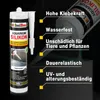 Isolbau Aquarium Silikon 1 x 300 ml Transparent Spezial-Silikon Glaskonstruktion Produktbild-Vorschau