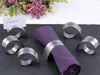 6 Stück Serviettenringe Edelstahl Hochzeit Tischdeko Ringe Produktbild-Vorschau 2