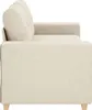 vidaXL Loveseat-Sofa Leinen 180x77x82 cm Produktbild-Vorschau 5