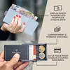 Slimpuro Porte Carte Airtag Apple, Portefeuille Homme Cuir Voir les images du produit 2