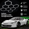8 Packs Hexagon LED Deckenleuchte, 280W LED Wabenleuchte, Produktbild-Vorschau 5