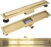 Bodenablauf / Linienablauf REA NEOX 70 Brush Gold Produktbild-Vorschau 1