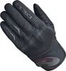 A single black motorcycle glove shown from a diagonal angle against a white background. Produktbild-Vorschau