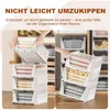 4er Set Schubladenbox,  Stapelbare Kleiderschrank Produktbild-Vorschau 5