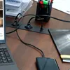 DesignLight Möbel-Einbausteckdose TAOBOX schwarz mit USB A Produktbild-Vorschau 9