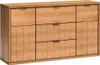 Wohnzimmermöbel Set 5-teilig modern in Eiche FABRIANO-161 Produktbild-Vorschau 5