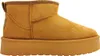 A side view of a tan colored boot with a platform sole. Anteprima dell’immagine prodotto