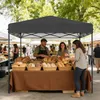 LZQ Pop-Up Pavillon 3x3 m Faltpavillon für Garten & Produktbild-Vorschau 8