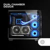 Mars Gaming MC-3TCORE, torre media, PC, , ATX, Micro ATX, Vista previa de la imagen del producto 3