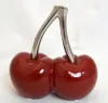 Gilde Dekoobjekt, Kirsche, "Double Cherry", Keramik, rot, Anteprima dell’immagine prodotto 7