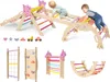 COSTWAY Klettergerüst Indoor 4er Set, klappabre Produktbild-Vorschau 1