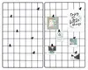 Vilde | Wanddecoratie set van 2 foto-roosters - 58x36 cm - Productafbeelding-voorbeeld 1