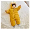 Baby Schneeanzug Winter Strampler Kapuzen Jungen Mädchen Produktbild-Vorschau 4