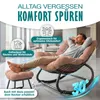 KESSER® Schaukelstuhl für drinnen & draußen Schaukelsessel Produktbild-Vorschau 4
