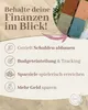 BeginnerBudget® Budget Planner Deutsch A6 Litchi-Style Produktbild-Vorschau 2