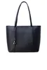 A black Armani Exchange tote bag is shown against a white background. Podgląd zdjęcia produktu