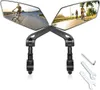 2 Stück Fahrradspiegel Links mit extra großer Spiegelfläche Produktbild-Vorschau 1