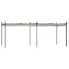 vidaXL Pergola mit Schiebedach Creme 589x292x230 cm Produktbild-Vorschau 9