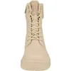 A front view of a beige boot on a white background. Produktbild-Vorschau