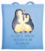 Mr. & Mrs. Panda Shopping Tasche Pinguine Einschlafen - Sky Produktbild-Vorschau 1