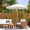 Outsunny Parasol droit de jardin inclinable parasol avec Voir les images du produit 9