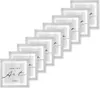 🖼️KNOR®️ Bilderrahmen 20x20cm Silber, 9er Set Produktbild-Vorschau 1