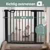 roba easySafe+ Tür- & Treppenschutzgitter aus Metall - Produktbild-Vorschau 3