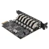 7 Ports PCIE zu USB 3.2 HUB PCIE Erweiterungskarte 5Gbps Produktbild-Vorschau 5