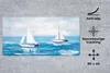 MuchoWow® Schreibtischunterlage Malerei - Ölfarbe - Boot - Produktbild-Vorschau 2