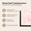KitchenYeah© Herdabdeckplatte Marmor - Rosa - Weiß - Luxus Produktbild-Vorschau 6