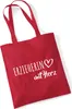 Huuraa Jutebeutel Erzieherin mit Herz 10 Liter Classic Red Produktbild-Vorschau 1