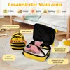 COSTWAY 2tlg Kinderkoffer + Rucksack, 12”+16” Kindertrolley Produktbild-Vorschau 4
