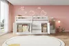Sweiko Lit surélevé pour enfants, lit d'enfant, lit simple, Voir les images du produit 10