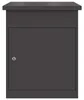 vidaXL Paketdrop-Box mit Speicher Schwarz 47,5 x 38 x 59 cm Produktbild-Vorschau 5