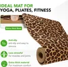 Tunturi Tappetino yoga 8 mm TPE, stampa leopardata Anteprima dell’immagine prodotto 2