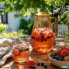 Kuketo | Crystal Amber – Szklany dzbanek 1,5 l do herbaty, Podgląd zdjęcia produktu 5