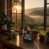 Rádiová meteostanice GreenBlue, barevná, s DCF, měsíčními Náhled obrázku produktu 11
