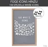 GADGY® Retro Filz Letter Board Grau - Mit 710 golden, Produktbild-Vorschau 4