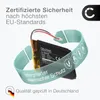 CELLONIC 1x Akku für Lautsprecher Kompatibel mit Tigermedia Produktbild-Vorschau 3